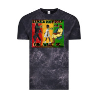 Cloud Black rosa sat so ruby could walk so kamala could run tu Vintage Tee - CowGirlArtShop