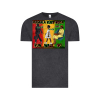 Vintage Black rosa sat so ruby could walk so kamala could run tu Vintage Tee - CowGirlArtShop