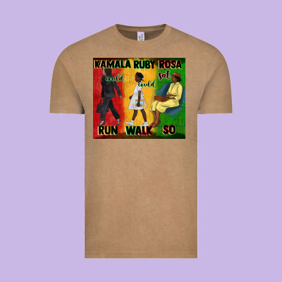Rosa Sat So Ruby Could Walk So Kamala Could Run Tu Vintage Tee Designed By Cowgirlartshop