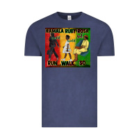Vintage Denim rosa sat so ruby could walk so kamala could run tu Vintage Tee - CowGirlArtShop