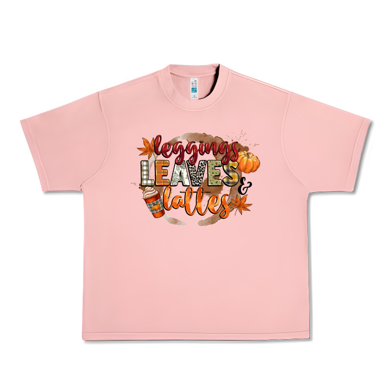 Leaves And Lattes Urban Heavy Tee by CowGirlArtShop | Teevron