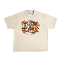 Sandshell leaves and lattes Urban Heavy Tee - CowGirlArtShop