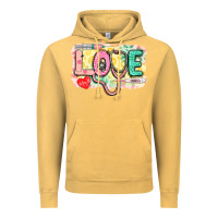 Vintage Mustard Love Nursing leopard Vintage Hoodie - CowGirlArtShop