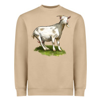 Mushroom cashmere goat Heavyweight Sweatshirt - LillyAllenDesigns