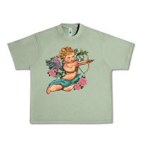 Oil Green cupid valentine's day Urban Heavy Tee - RanaPortraitStore