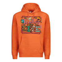 Carrot Teacher life leopard frame Premium Hoodie - LillyAllenDesigns