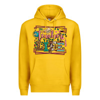Lemon Teacher life leopard frame Premium Hoodie - LillyAllenDesigns