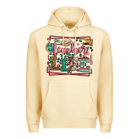 Pina Colada Teacher life leopard frame Premium Hoodie - LillyAllenDesigns