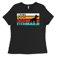 Best Dog Dad Ever Ladies Tee | Teevron
