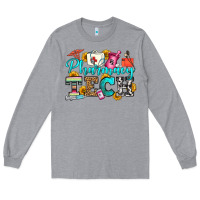 Heather Grey pharmacy tech Long Sleeve Tee - OliviaCreatesArt