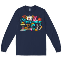 Navy pharmacy tech Long Sleeve Tee - OliviaCreatesArt