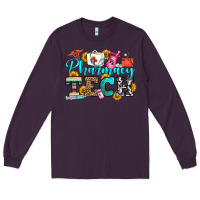 Plum pharmacy tech Long Sleeve Tee - OliviaCreatesArt