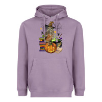 Lavender halloween owl Heavyweight Hoodie - BarkalooDesign