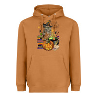 Meerkat halloween owl Heavyweight Hoodie - BarkalooDesign