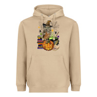 Mushroom halloween owl Heavyweight Hoodie - BarkalooDesign