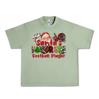 Oil Green santas favorite  football player Urban Heavy Tee - CowGirlArtShop