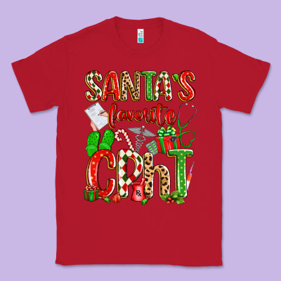 Santa's Favorite Cpht Classic Tee Designed By Texasbilliewilder