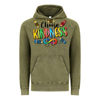 Vintage Olive Chose Kindness Autism Vintage Hoodie - CowGirlArtShop
