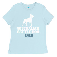 Baby Blue Australian Cattle Dog Ladies Tee - Bettercallsaul