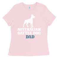 Bubblegum Pink Australian Cattle Dog Ladies Tee - Bettercallsaul