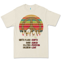 Bone Birthplace Earth Race Human Peace Sign Hippie Premium Tee - Bettercallsaul