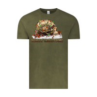 Vintage Olive Merry christmas skull Vintage Tee - RanaPortraitStore