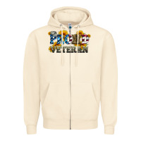 Sandshell proud veteran boots and hats Zipper Hoodie - Artiststas