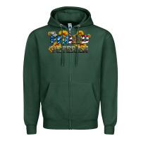 Sports Green proud veteran boots and hats Zipper Hoodie - Artiststas