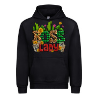 Black boss lady with money and cactus Urban Hoodie - AdoDesignShop