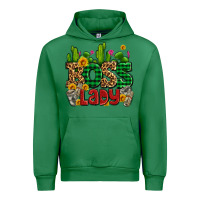Emerald boss lady with money and cactus Urban Hoodie - AdoDesignShop