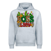 Heather Grey boss lady with money and cactus Urban Hoodie - AdoDesignShop