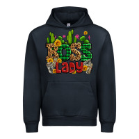 Navy boss lady with money and cactus Urban Hoodie - AdoDesignShop