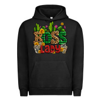 Pigment Black boss lady with money and cactus Urban Hoodie - AdoDesignShop
