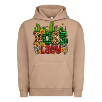 Pigment Burro boss lady with money and cactus Urban Hoodie - AdoDesignShop