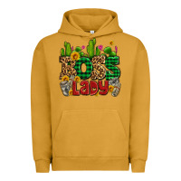 Pigment Peanut Butter boss lady with money and cactus Urban Hoodie - AdoDesignShop