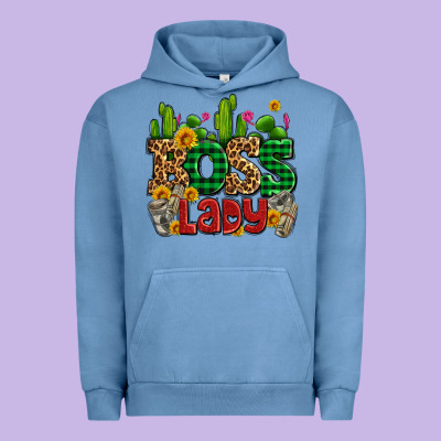 Boss Lady With Money And Cactus Urban Hoodie Designed By Adodesignshop