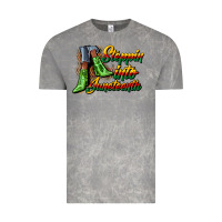 Cloud Rock steppin into juneteenth heels Vintage Tee - CowGirlArtShop