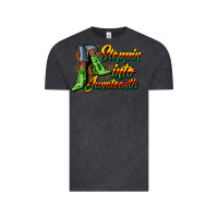 Vintage Black steppin into juneteenth heels Vintage Tee - CowGirlArtShop