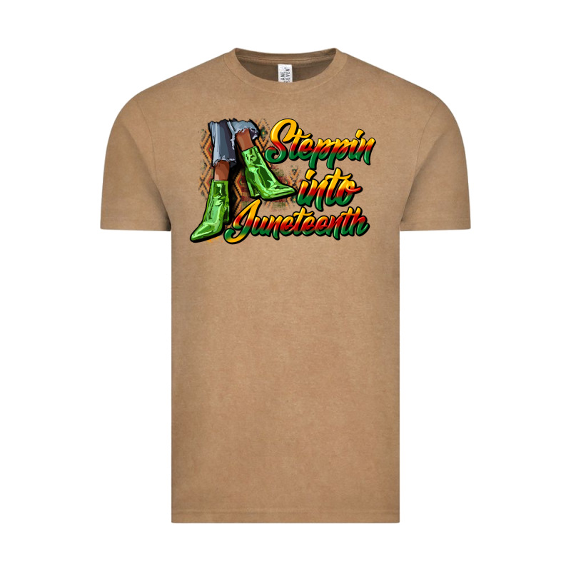 Steppin Into Juneteenth Heels Vintage Tee by CowGirlArtShop | Teevron