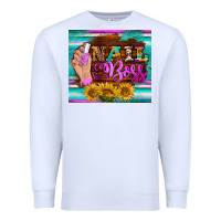 White nail boss tumbler Premium Sweatshirt - BarkalooDesign