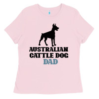 Bubblegum Pink Australian Cattle Dog Ladies Tee - Bettercallsaul