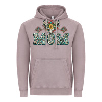 Mom With Cow Skull Mother's Day Vintage Hoodie | Teevron