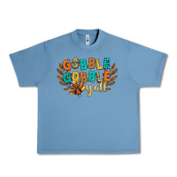 Pebble Blue gobble gobble yall Urban Heavy Tee - CowGirlArtShop