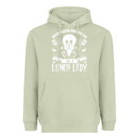Matcha lunch lady halloween ghost cafeteria worker all hallows' eve t shirt Heavyweight Hoodie - trangStudio