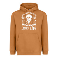 Meerkat lunch lady halloween ghost cafeteria worker all hallows' eve t shirt Heavyweight Hoodie - trangStudio