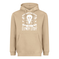 Mushroom lunch lady halloween ghost cafeteria worker all hallows' eve t shirt Heavyweight Hoodie - trangStudio