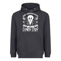 Smoke lunch lady halloween ghost cafeteria worker all hallows' eve t shirt Heavyweight Hoodie - trangStudio