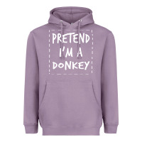Lavender pretend i m a donkey halloween costume Heavyweight Hoodie - trangStudio
