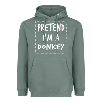 Sage pretend i m a donkey halloween costume Heavyweight Hoodie - trangStudio