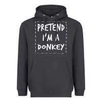 Smoke pretend i m a donkey halloween costume Heavyweight Hoodie - trangStudio